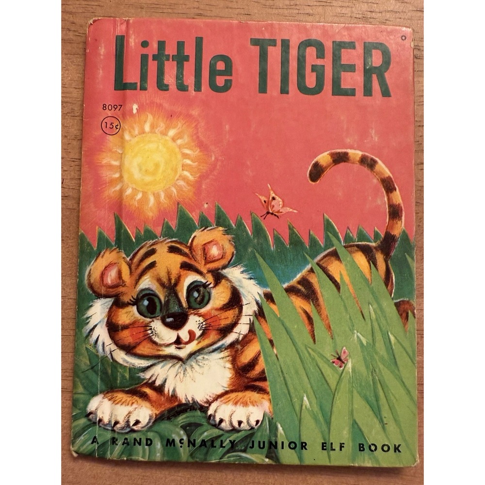 Vintage Little Tiger Junior Elf Book Hardcover 8097